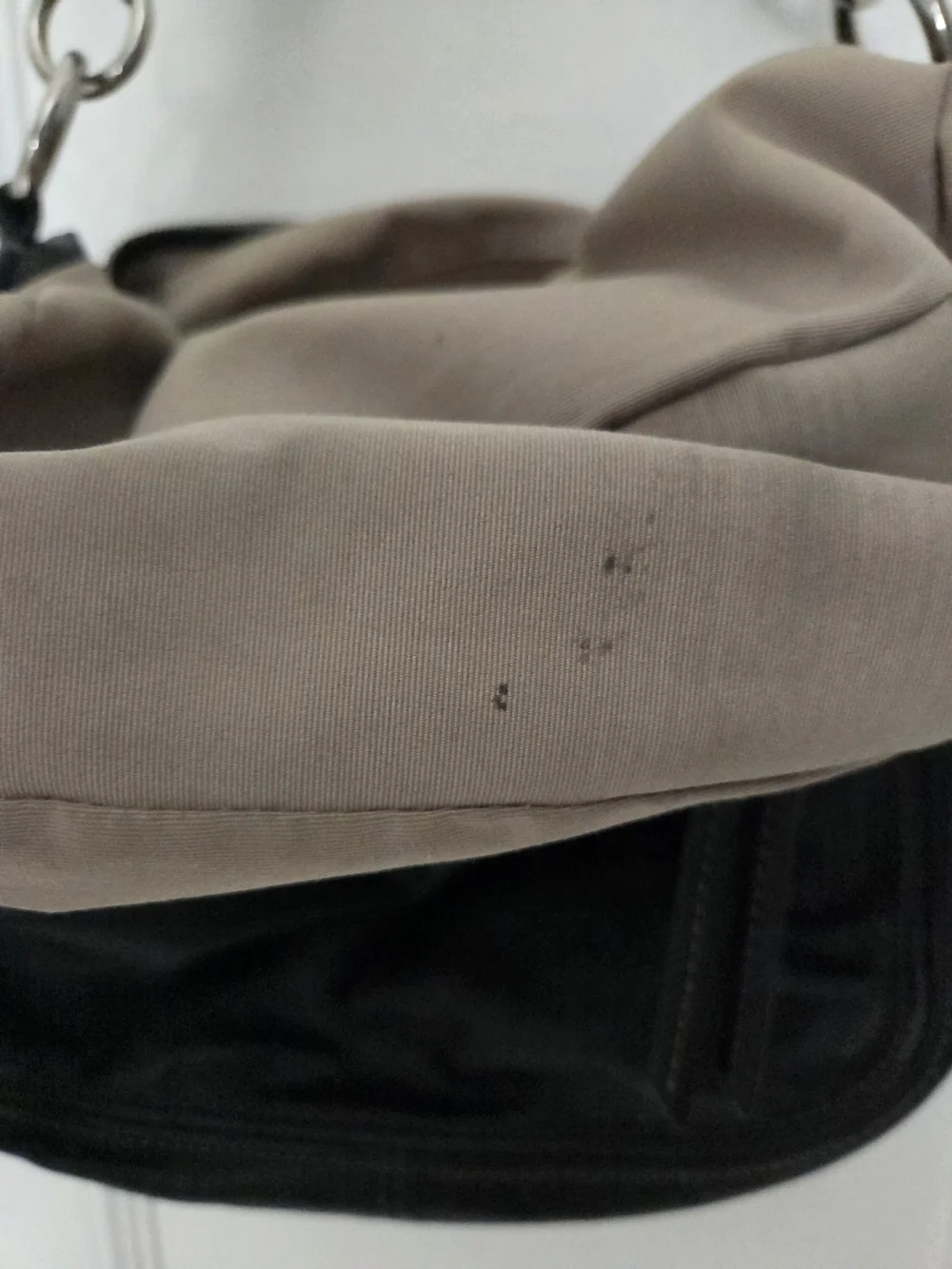 Coach Zoe Black Leather Hobo Shoulder Bag